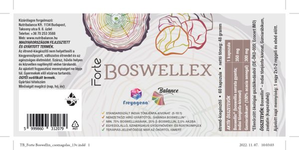 Boswellex_összetevők_nutribalance