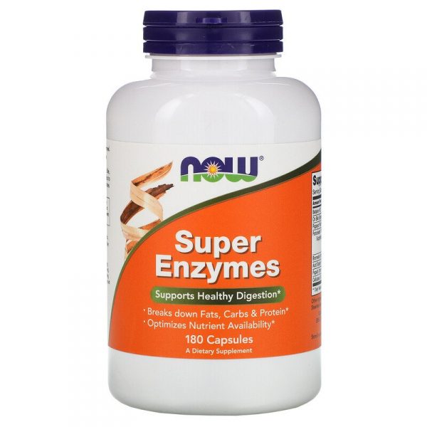 NOW Super Enzymes - 180 capsules